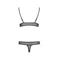 Комплект белья ERZA SET black S/M - Passion: лиф и трусики