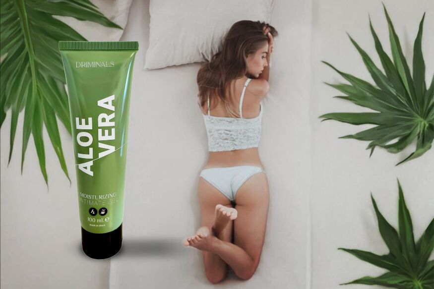 Лубрикант на водній основі Driminals Aloe Vera для чутливої ​​шкіри, 100 мл