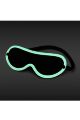 Маска на глаза, светится в темноте NS Novelties GLO BONDAGE BLINDFOLD GREEN