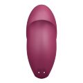 Вибростимулятор-пульсатор Satisfyer Tap &amp; Climax 1 Red, эффект постукивания пальцем, 2 мотора