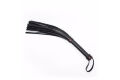 Флоггер с красным сердцем DS Fetish Flogger black with red heart