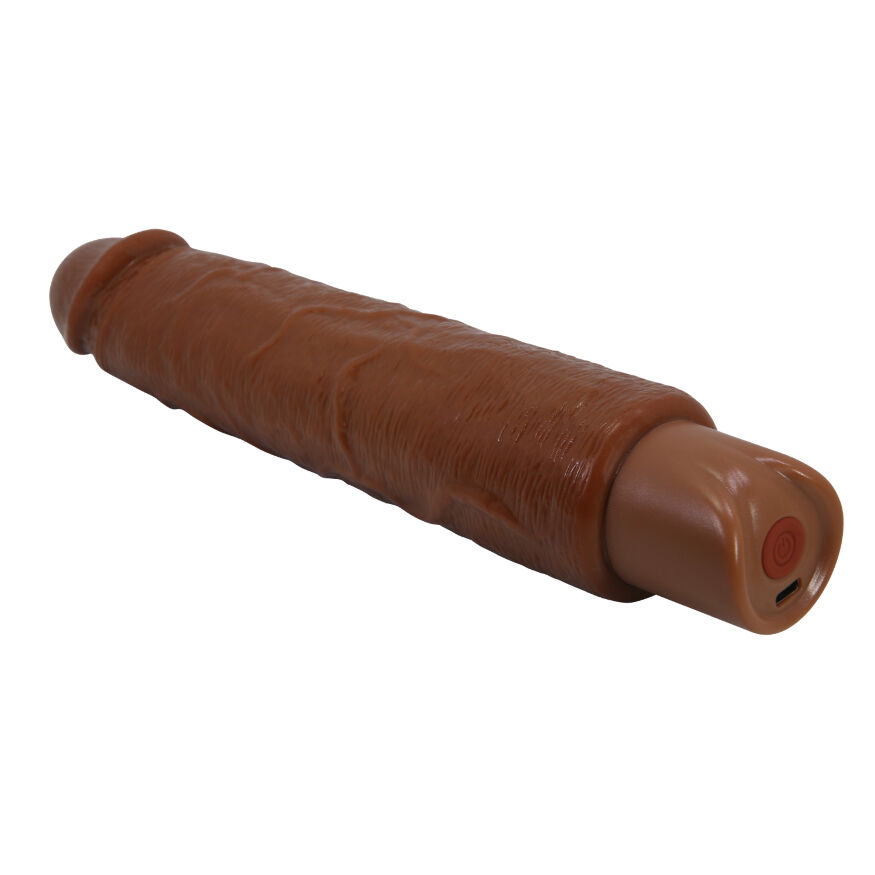 Реалістичний вібратор - Pretty Love Soren Realistic Vibrating Dildo Brown