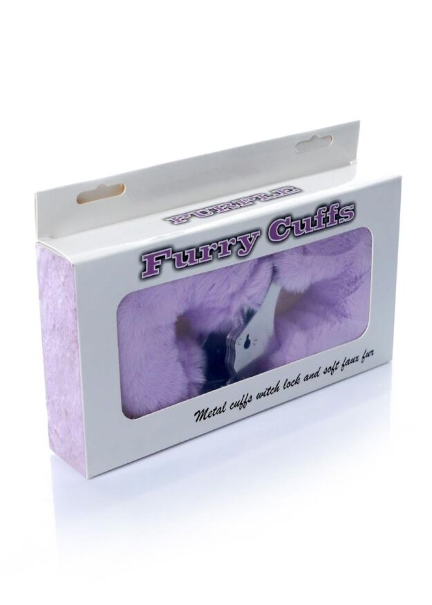 Наручники фіолетові - Furry Cuffs Purple