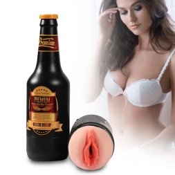 Мастурбатор-вагіна пляшка Beer bottle masturbation Cup