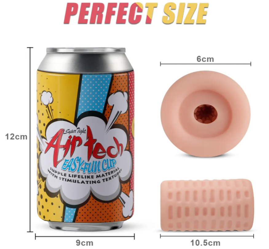 Мастурбатор в виде банки содовой Soda Cup