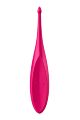 Вібратор для цілеспрямованої стимуляції Satisfyer Twirling Fun з гнучкою шийкою, рожевий
