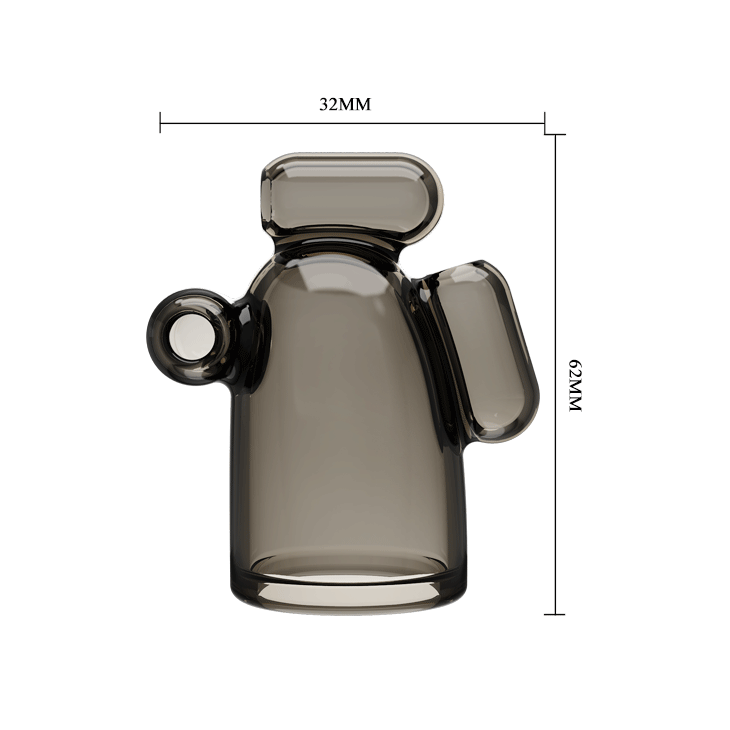 Насадка на головку з вібрацією Vibrating Crystal Cap 1, BI-014629