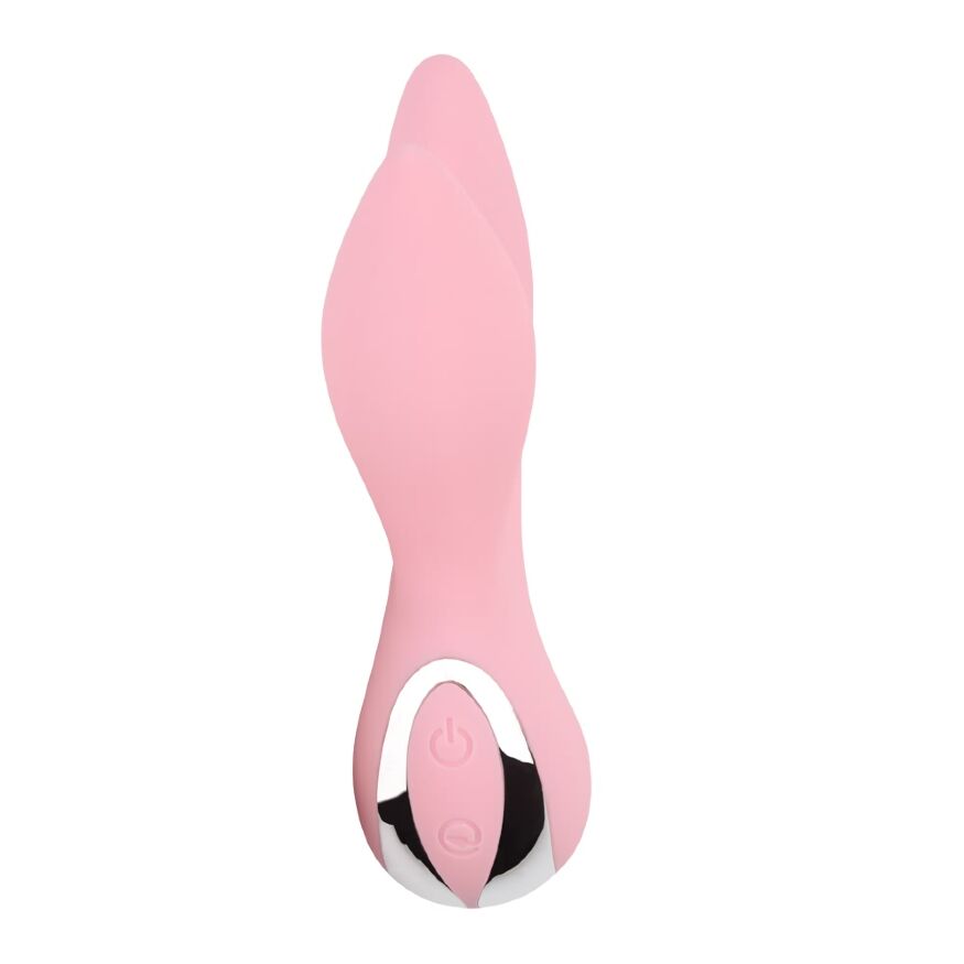 Вибратор с 2 отростками Chisa Aphrovibe Light Pink Oh My Rabbit