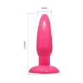 Анальная пробка на присоске "Butt plug" BI-017001R Black