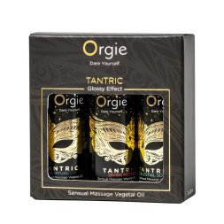 Набір олій для тантричного масажу Orgie - Tantric Mini Size Collection (3х30 мл), зволоження