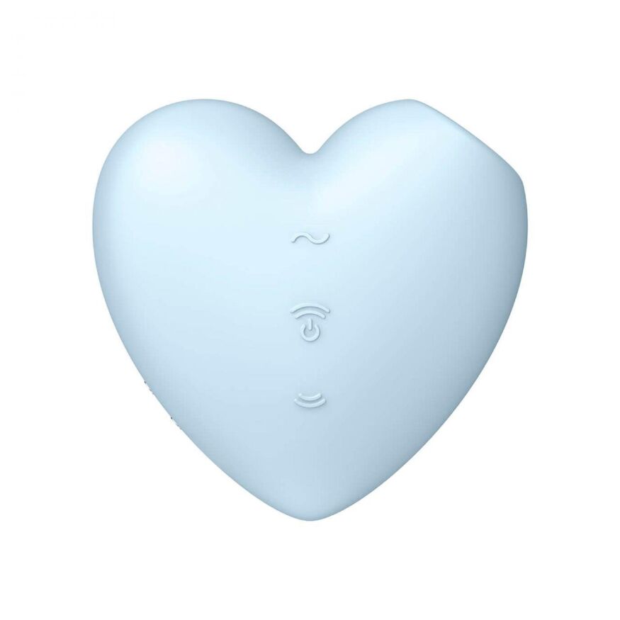 Розкішний симулятор орального сексу для жінок - Satisfyer Cutie Heart Blue
