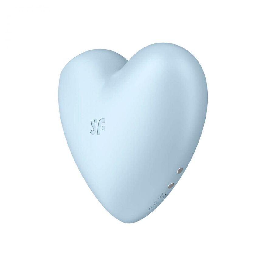 Розкішний симулятор орального сексу для жінок - Satisfyer Cutie Heart Blue