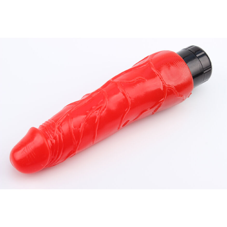 Вибратор реалистичный на батарейках Chisa Hotstorm Devilish X2, красный