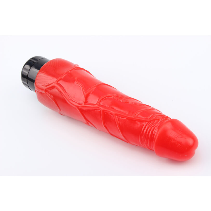 Вибратор реалистичный на батарейках Chisa Hotstorm Devilish X2, красный