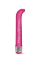 Вибратор Buzzed G-spot Vibe, ярко розовый, 17,7 см