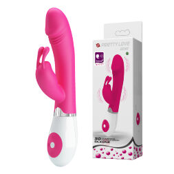 Вібратор с голосовим управлінням - Pretty Love Gene Vibrator Pink