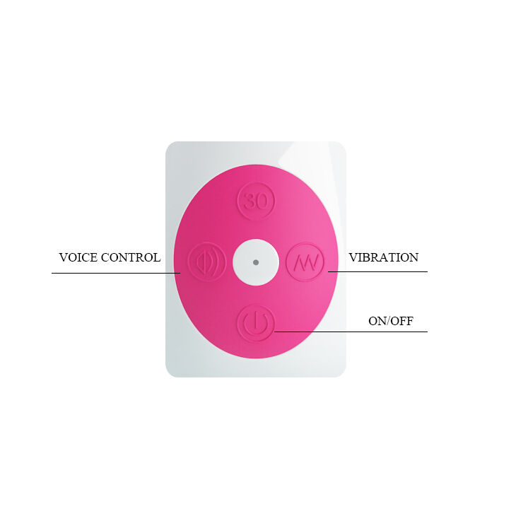 Вібратор с голосовим управлінням - Pretty Love Gene Vibrator Pink