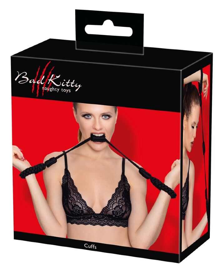 Наручники ласо из веревки- 2493292 Bad Kitty Handcuffs
