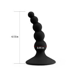 Анальна пробка - Lure Me Beaded Butt Plug 4"