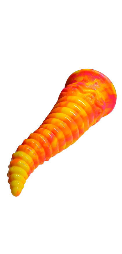 Рельєфний дилдо Rattle tail