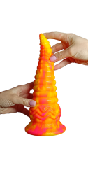 Рельєфний дилдо Rattle tail