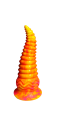 Рельєфний дилдо Rattle tail