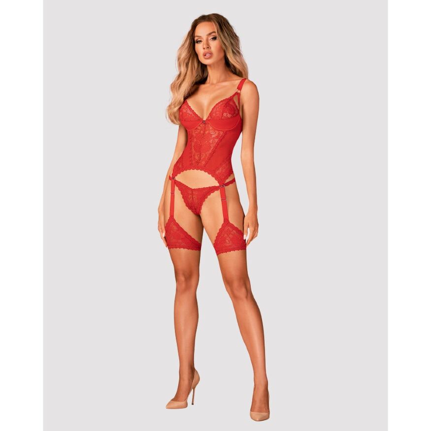 Корсет Obsessive Belovya M/L