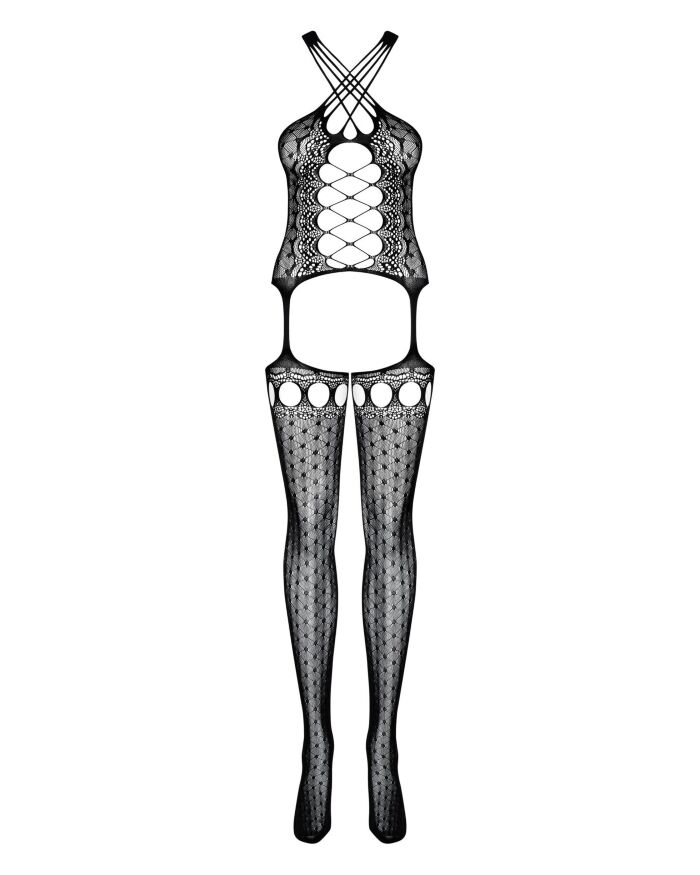 Соблазнительный бодистокинг Obsessive G313 S/M/L