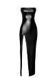 Платье Noir Handmade F336 Powerwetlook long dress - 3XL