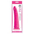 Силиконовый фаллоимитатор NS Novelties Colors Pleasures Thin 8in Pink