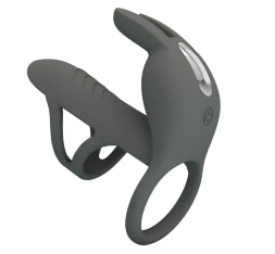Насадка с вибрацией Pretty Love - MASTER RING GRAY, BI-210326-1