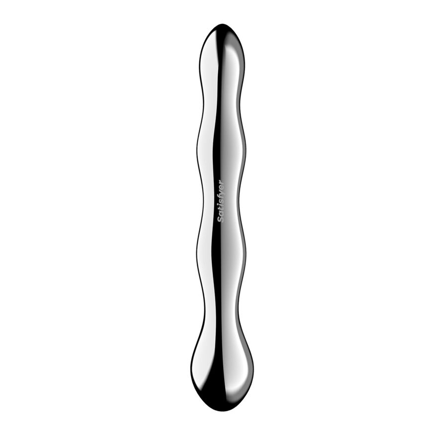 Важкий металевий ділдо Satisfyer Cosmic Crest 2 - 676 г