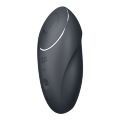 Вібростимулятор-пульсатор Satisfyer Tap &amp; Climax 1 Grey, ефект постукування пальцем, 2 мотори