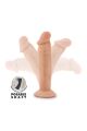 Гибкий фаллоимитатор Blush DR. SKIN PLUS 6 INCH POSABLE DILDO VANILLA