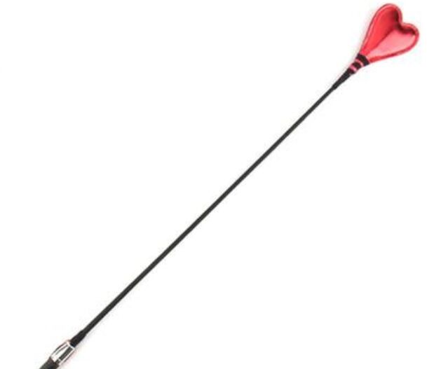 Стек DS Fetish Crop heart red