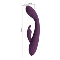 Вібратор-кролик для точки G - Pretty Love Emma Powerful Silicone Rabbit Vibrator