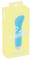 Синий мини вибромассажер Cuties Mini Vibrator с 7 различными вибрационными режимами 