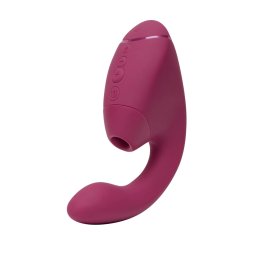 Вібратор-стимулятор вакуумний Womanizer Next Duo Dusky Pink для точки G, рожевий