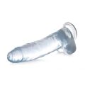 CN-09-0705-00 Фаллоимитатор реалистичный на присоске Jock C-Thru прозрачный, 28 см
