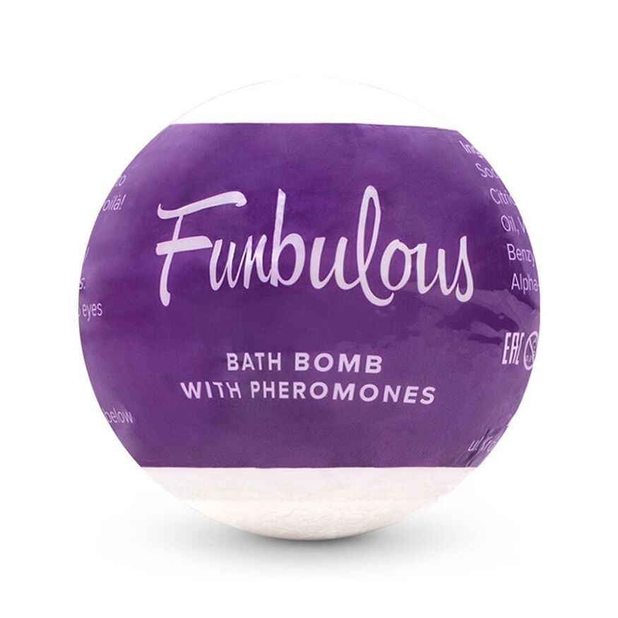 Бомбочка для ванны с феромонами, 100г Obsessive Bath bomb with pheromones Fun
