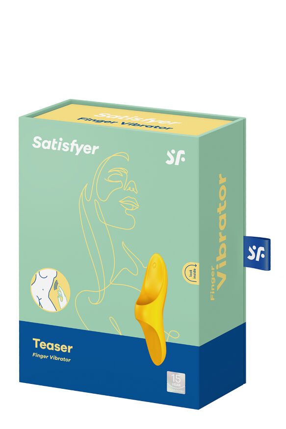 T360167 Универсальный вибратор на палец Satisfyer Teaser dark yellow