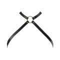 Портупея Bijoux Indiscrets MAZE - Cross Chest Harness Black