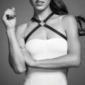 Портупея Bijoux Indiscrets MAZE - Cross Chest Harness Black