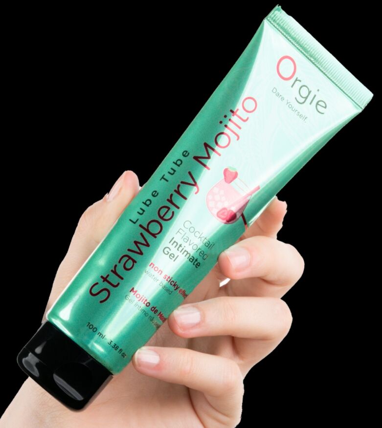Оральный лубрикант Orgie Cocktail Flavored Intimate Gel - Strawberry Mojito, 100 ml