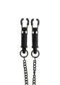 Зажимы на соски Heavy Duty Adjustable Clamps чёрные 52 см TABOOM