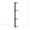 Фіксатор для рук та ніг Bedroom Fantasies: Spreader Bar Lightweight Restraint Bar, чорний