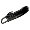 Щільна вібронасадка на пеніс з петлею для мошонки Pretty Love Sloane Vibrating Penis Sleeve Black