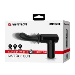 Вибратор с толчками - Dj Doctor, Massage Gun, Silicone ABS