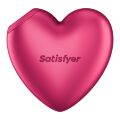 Вакуумный стимулятор-сердечко с вибрацией Satisfyer Cutie Heart Battery Series