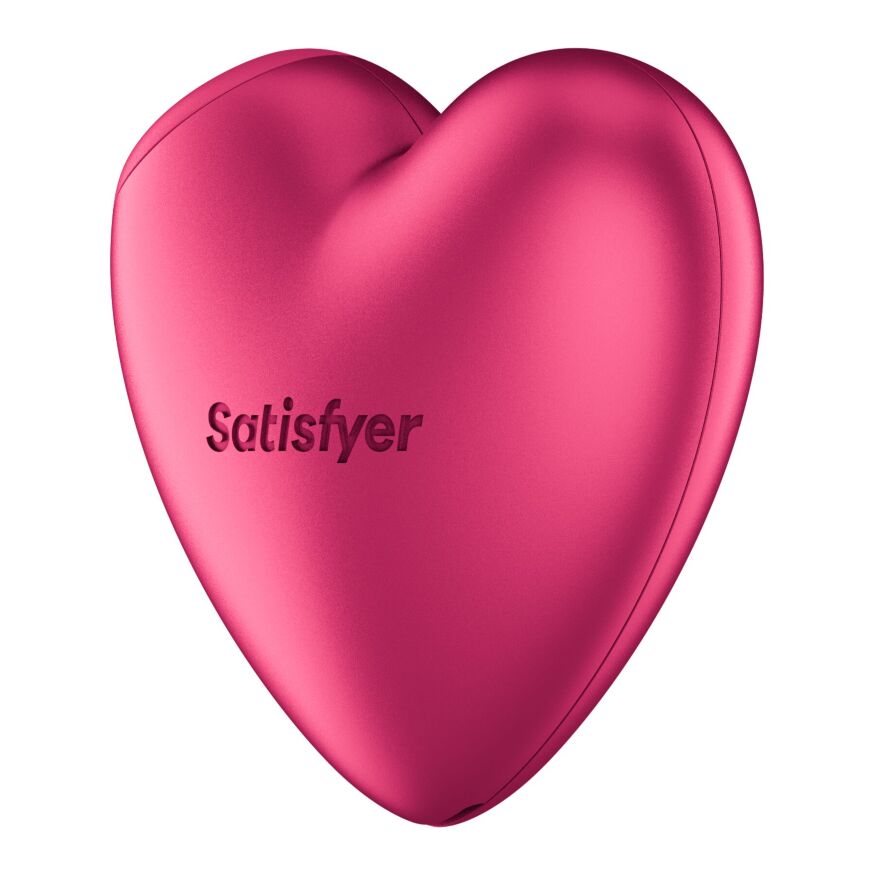 Вакуумный стимулятор-сердечко с вибрацией Satisfyer Cutie Heart Battery Series
